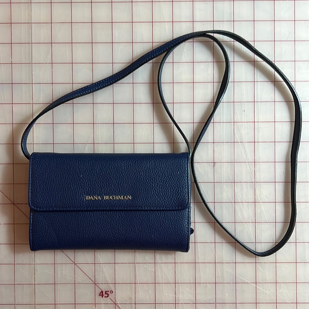Dana Buchman wallet with crossbody strap